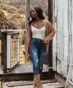 PUP49 Leyonie Cardigan - Tan