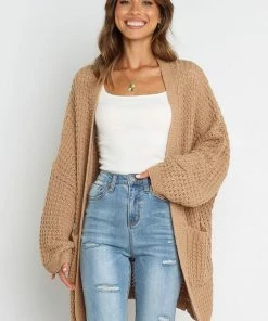 PUP49 Leyonie Cardigan - Tan