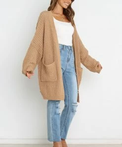 PUP49 Leyonie Cardigan - Tan