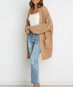 PUP49 Leyonie Cardigan - Tan