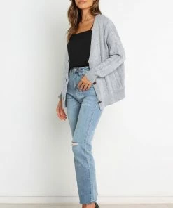 PUP4 Lily Cardigan - Grey Clothing