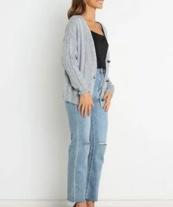 PUP4 Lily Cardigan - Grey Clothing