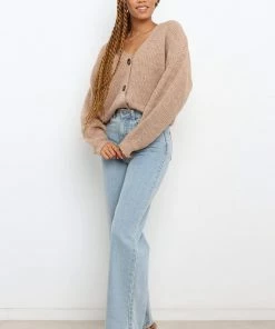 PUP24 Lorne Cardigan - Camel