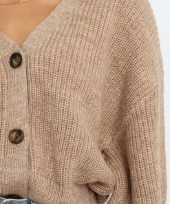 PUP24 Lorne Cardigan - Camel