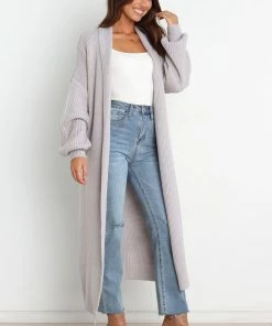 PUP4 Lorrie Cardigan - Grey Clothing