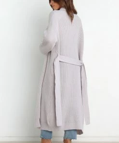 PUP4 Lorrie Cardigan - Grey Clothing