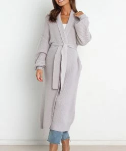 PUP4 Lorrie Cardigan - Grey Clothing