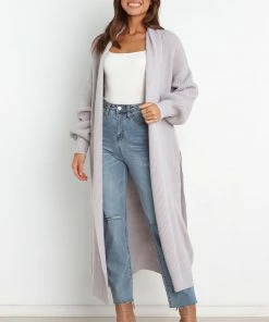 PUP4 Lorrie Cardigan - Grey Clothing