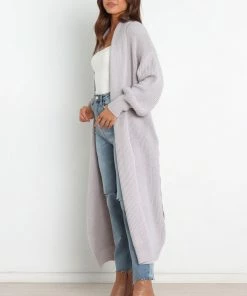 PUP4 Lorrie Cardigan - Grey Clothing