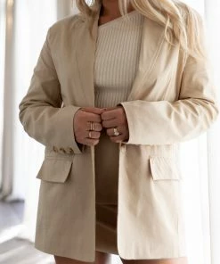 PUP4 Manhattan Blazer - Beige