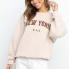 PUP14 Manhattan Sweater - Beige Clothing