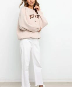 PUP14 Manhattan Sweater - Beige Clothing