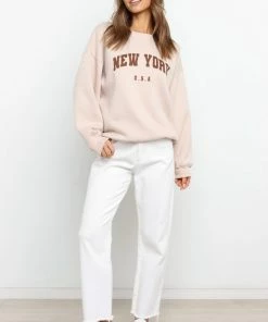 PUP14 Manhattan Sweater - Beige Clothing