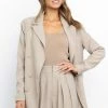 PUP42 Mayson Blazer - Beige Clothing