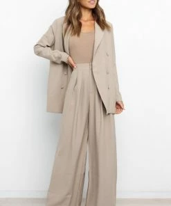 PUP42 Mayson Blazer - Beige Clothing