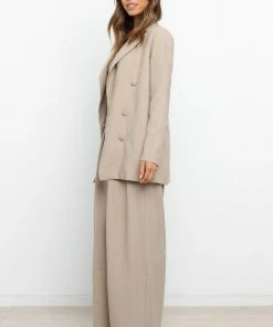 PUP42 Mayson Blazer - Beige Clothing