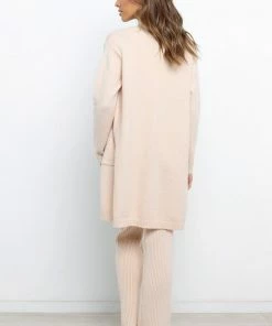 PUP4 Mickey Cardigan - Light Beige Clothing