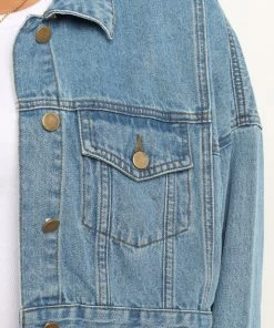 PUP14 Miles Jacket - Mid Wash Clothing