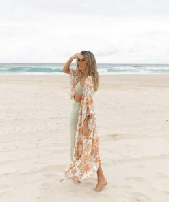 PUP49 Bump Friendly Mishka Kimono - Cream