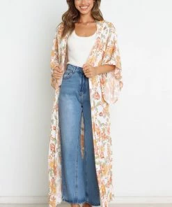 PUP49 Bump Friendly Mishka Kimono - Cream