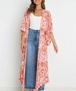 PUP49 Bump Friendly Mishka Kimono - Pink