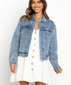 PUP51 Mivo Jacket - Light Wash Clothing