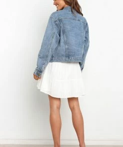 PUP51 Mivo Jacket - Light Wash Clothing