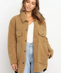 PUP4 Naharah Jacket - Tan Clothing