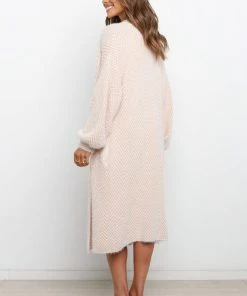 PUP53 Nessa Cardigan - Nude