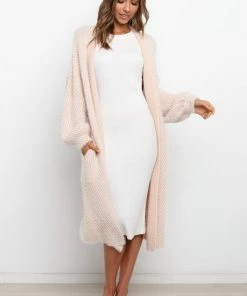 PUP53 Nessa Cardigan - Nude