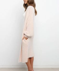 PUP53 Nessa Cardigan - Nude