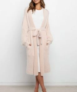 PUP53 Nessa Cardigan - Nude