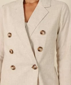 PUP51 Clothing Nicole Blazer - Beige