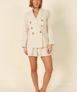PUP51 Clothing Nicole Blazer - Beige