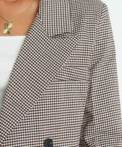 PUP4 Clothing Oxford Blazer - Black Check