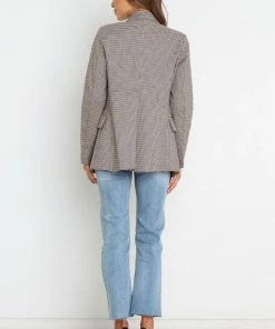 PUP4 Clothing Oxford Blazer - Black Check