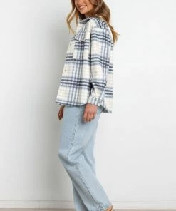 PUP4 Pilton Shacket - White