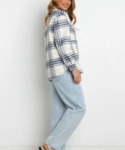 PUP4 Pilton Shacket - White