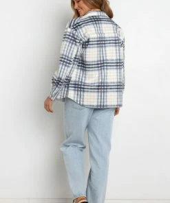 PUP4 Pilton Shacket - White