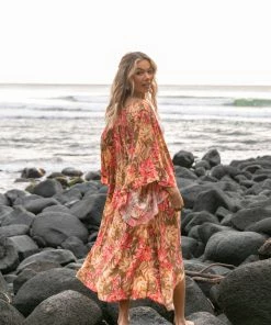 PUP49 Bump Friendly Pissaro Kimono - Floral