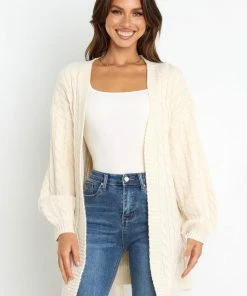 PUP14 Potter Cardigan - Cream