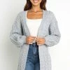 PUP14 Potter Cardigan - Grey