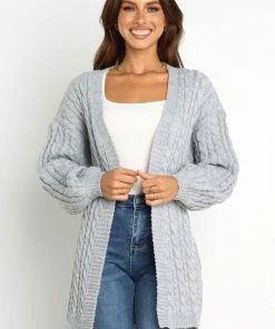 PUP14 Potter Cardigan - Grey