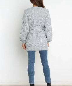 PUP14 Potter Cardigan - Grey