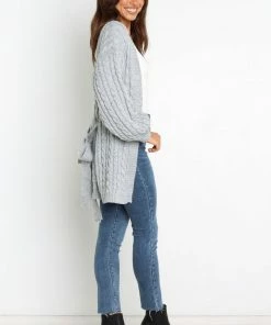 PUP14 Potter Cardigan - Grey