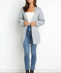 PUP14 Potter Cardigan - Grey