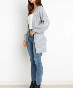 PUP14 Potter Cardigan - Grey