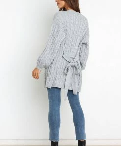 PUP14 Potter Cardigan - Grey