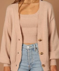 PUP4 Queenstown Cardigan - Beige