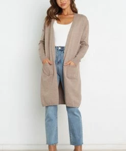 PUP30 Saisha Cardigan - Beige Clothing